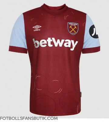 West Ham United Replika Hemmatröja 2023-24 Kortärmad